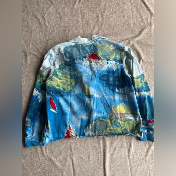 Abstract painted jacket - Picture 8 of 9